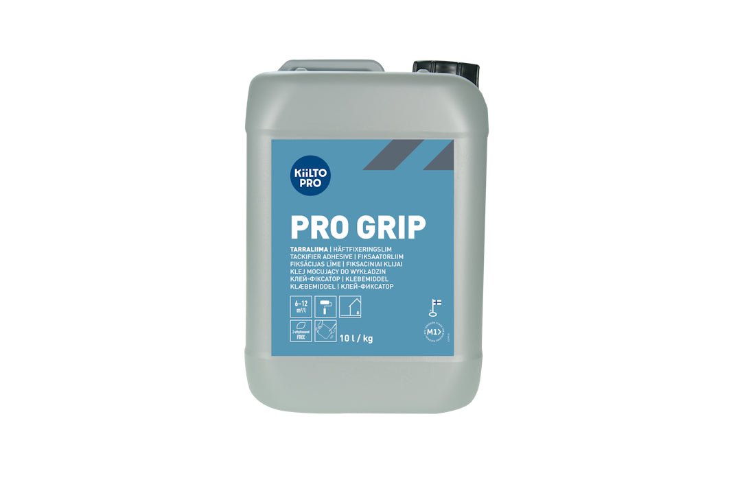 Fiksaciniai klijai Kiilto Pro Grip 10l - Kiliminesplyteles.lt