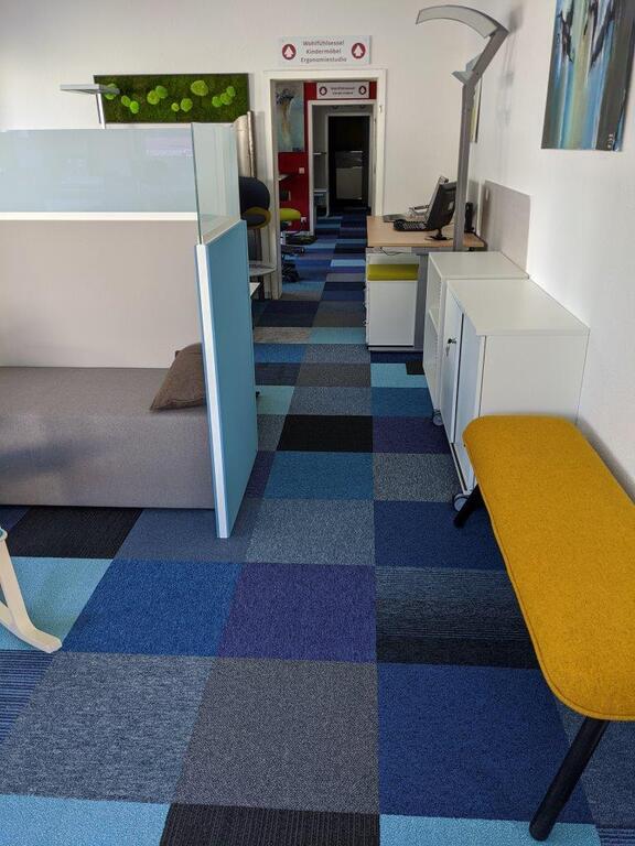 Kiliminės plytelės Shuffle It Shades of blue