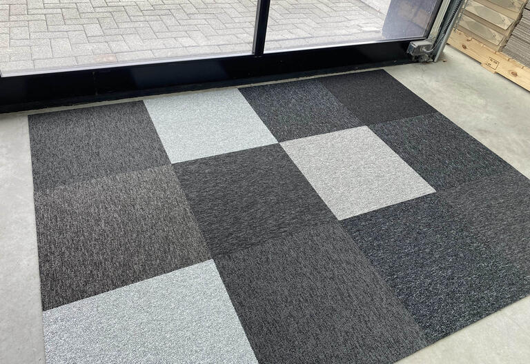 Kiliminės plytelės Mix Boucle Grey