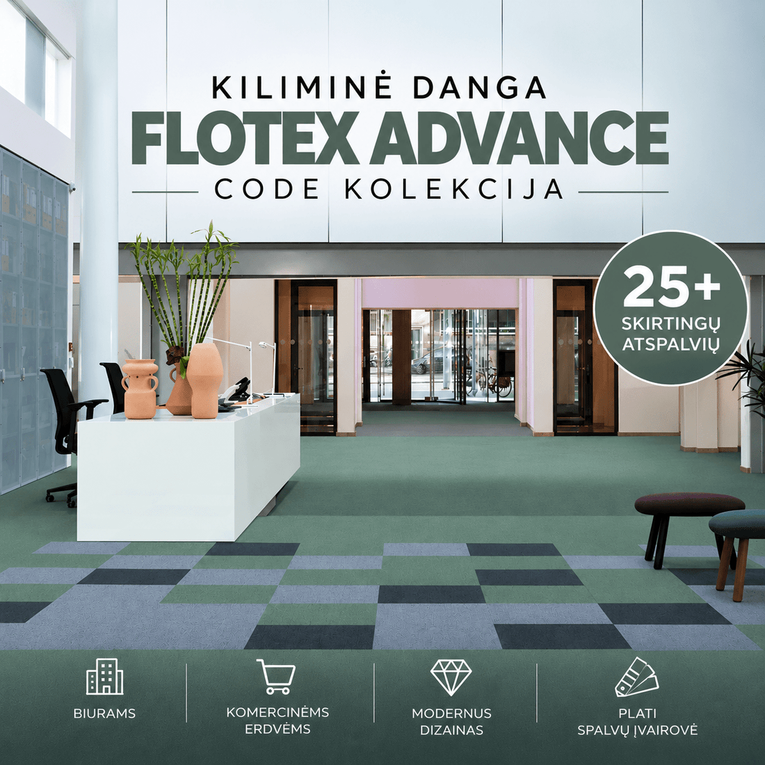 KILIMINĖ DANGA FLOTEX ADVANCE CODE KOLEKCIJA - Kiliminesplyteles.lt