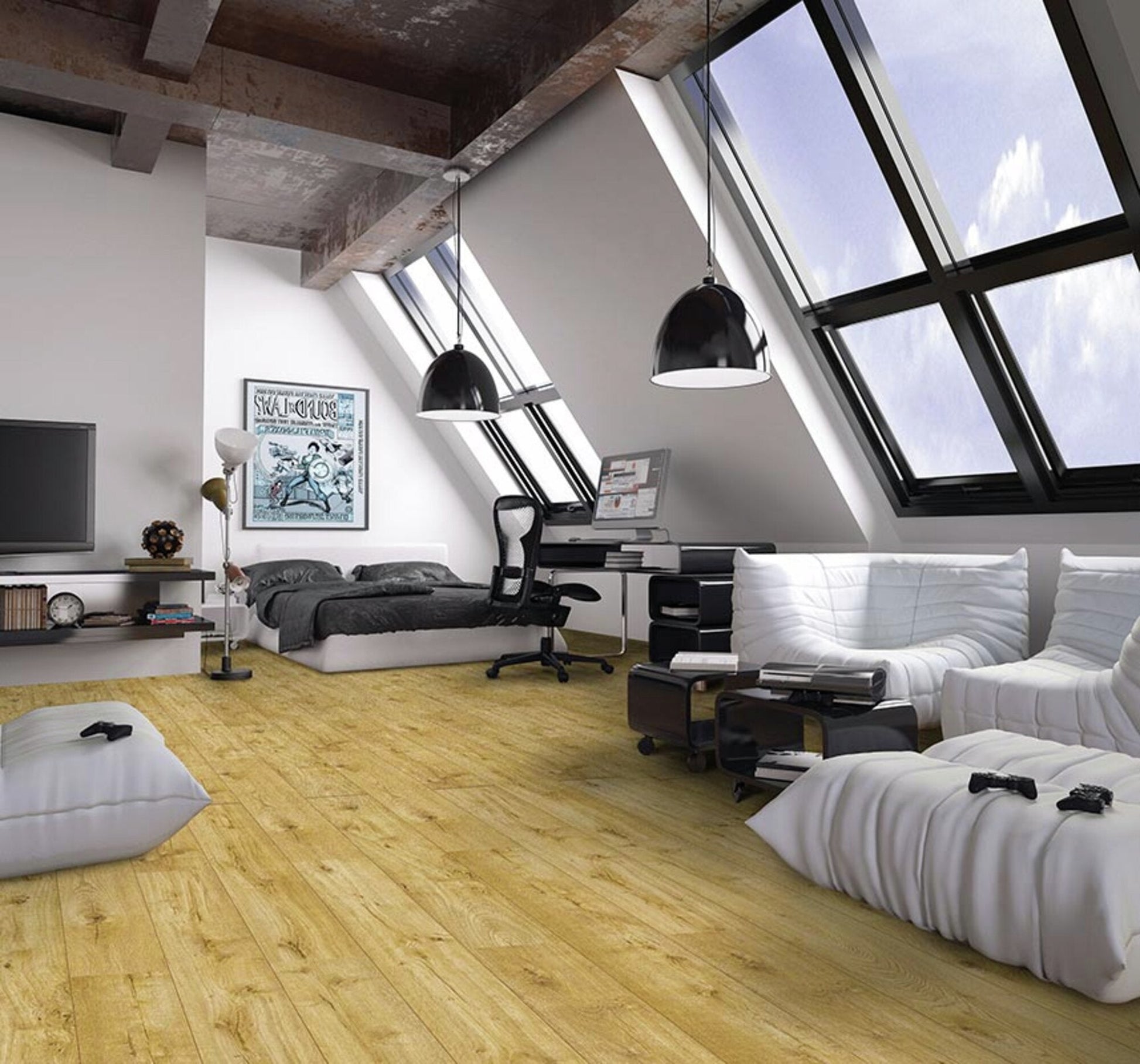 Laminuotos Grindys Terra – Barcelona Oak - Kiliminesplyteles.lt