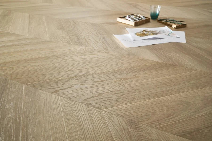 SPC Vinilinės Grindys Amaron Chevron – Princeton Oak - Kiliminesplyteles.lt