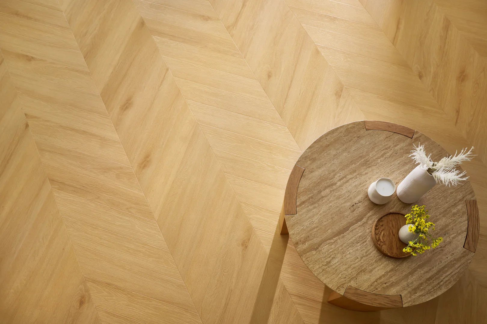 SPC Vinilinės Grindys Amaron Chevron – Virgin Oak - Kiliminesplyteles.lt