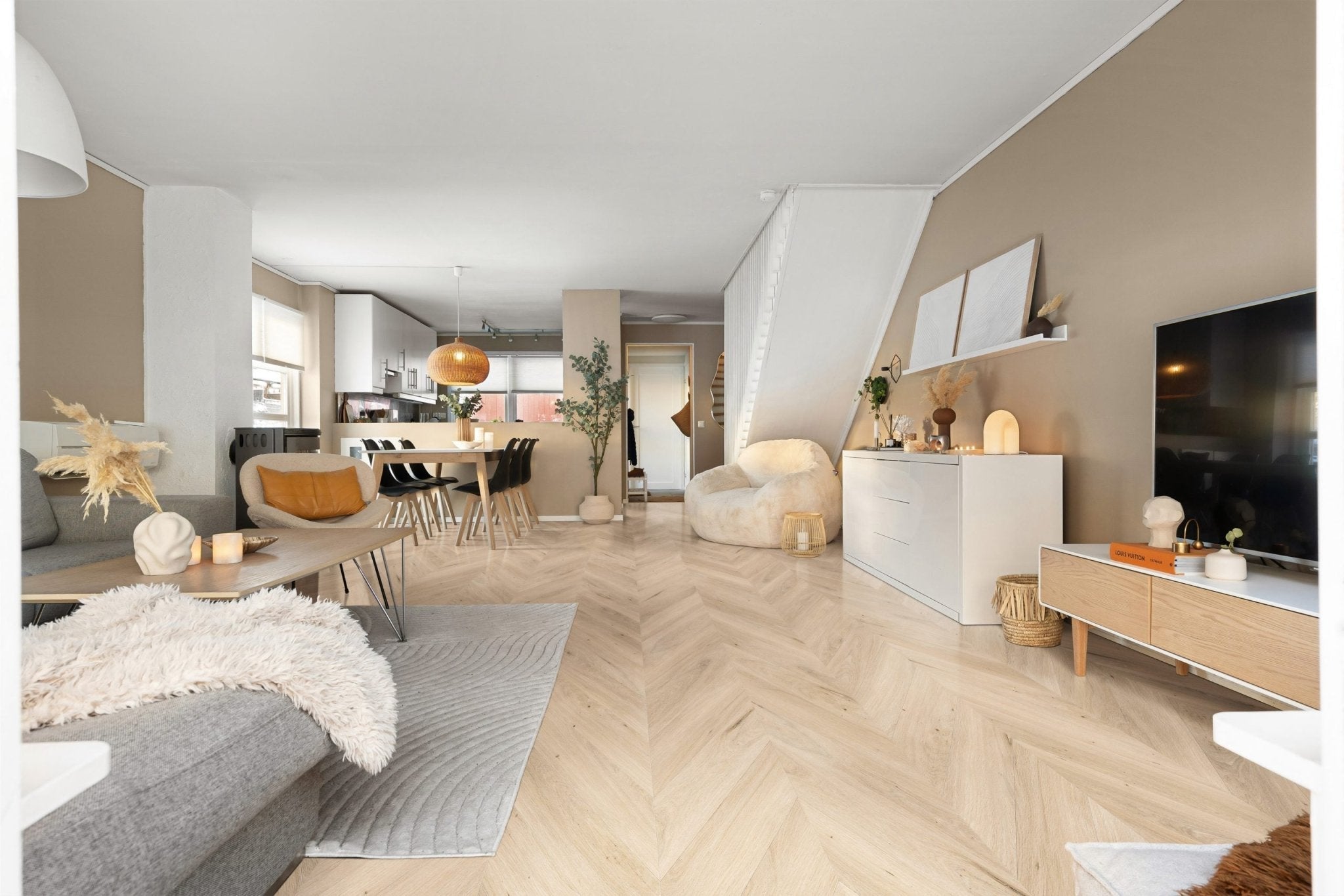 Vinilinės grindys Solen Chevron GD Upland Oak - Kiliminesplyteles.lt
