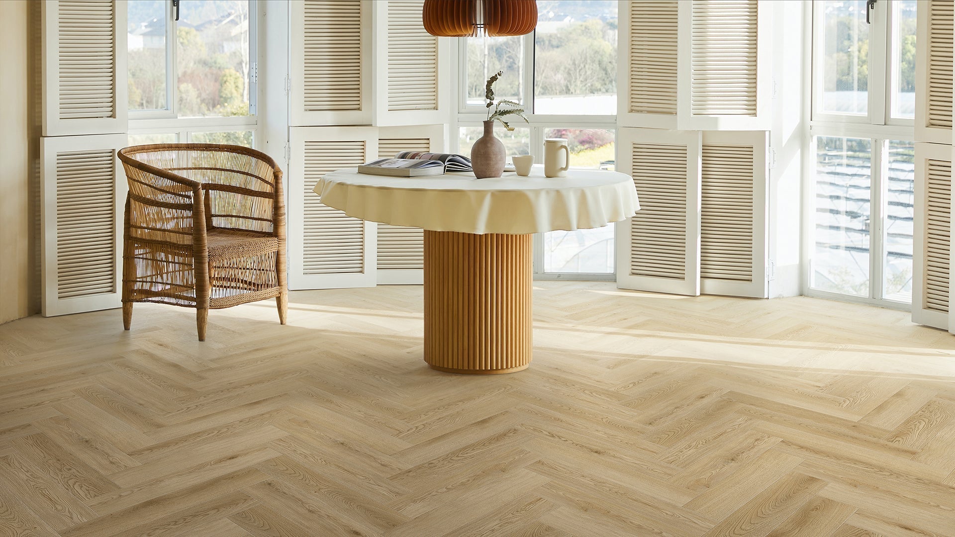 Vinilinės grindys Solen Herringbone GD Valley Oak - Kiliminesplyteles.lt